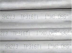 ASTM A213 스테인레스 스틸 튜브